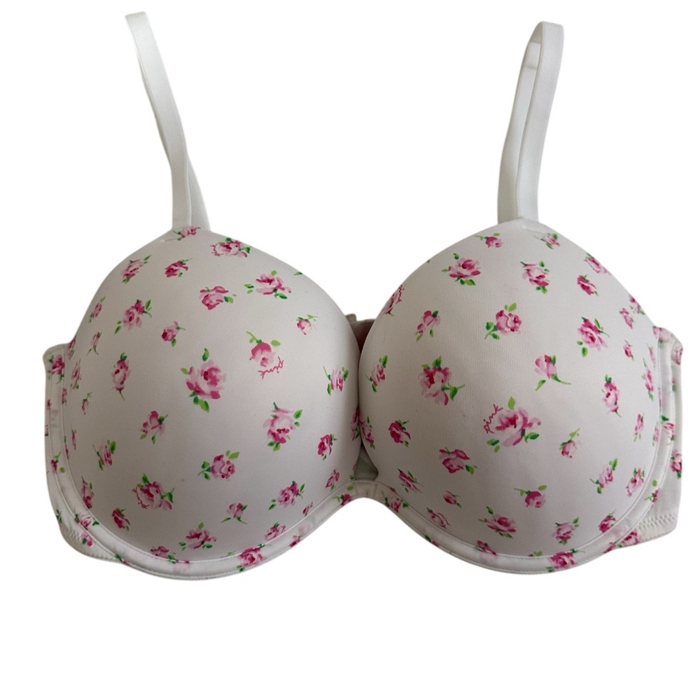 PINK Victoria's Secret Lace Trim Bra